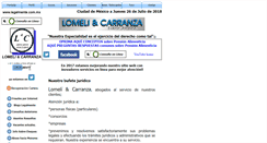 Desktop Screenshot of legalmente.com.mx